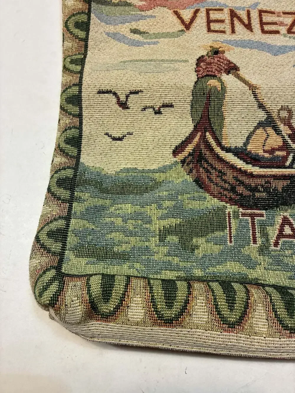Venezia Italia Gondola Scene Tapestry Tote Bag